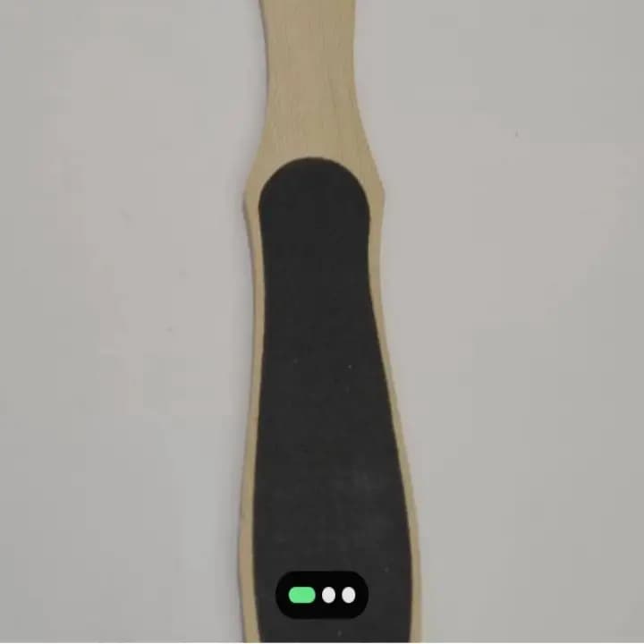 Wooden foot file