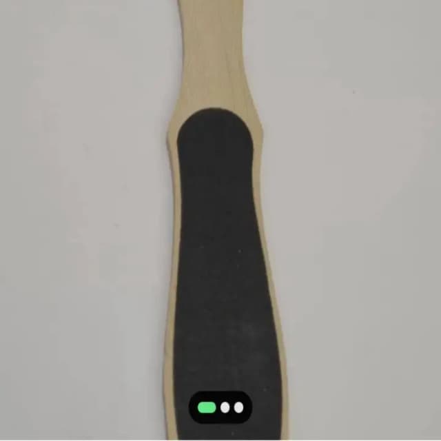 Wooden foot file