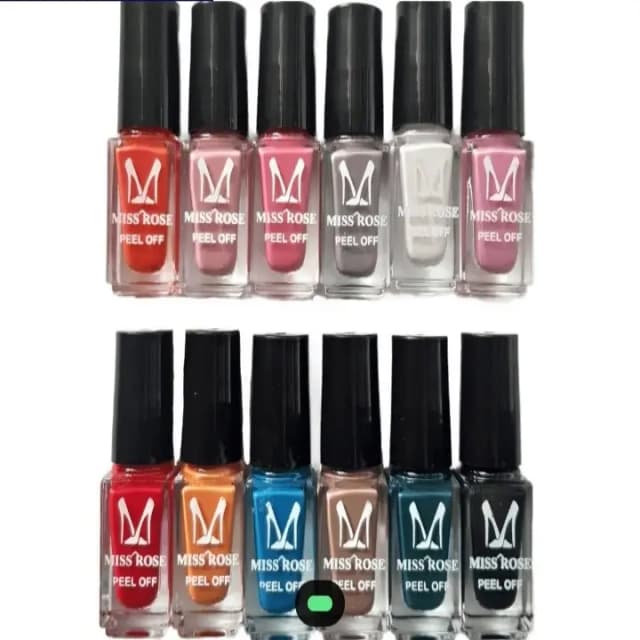 Pack of 12 nail polish
